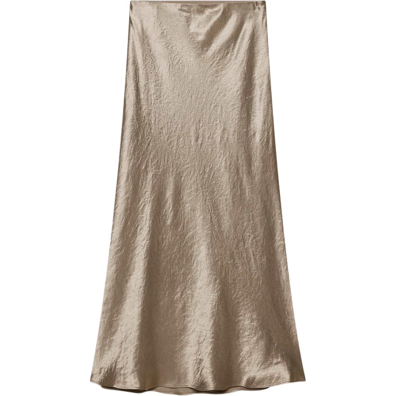 Юбка ARITZIA BABATON Slip Satin Maxi Юбка Casual Long Юбка Женская Nomad Taupe Nomad Gray Umber - изображение 1