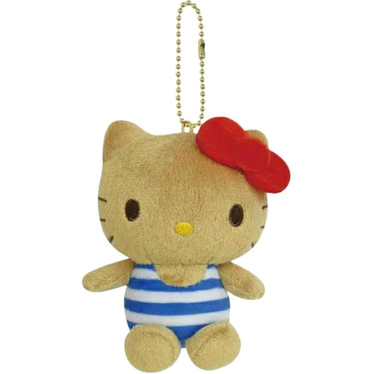 Санрио Hello Kitty Hello Kitty Гавайи Ограниченная серия Солнце Kissed Полосы Кукла Плюшевый Украшение Высота 10 см - изображение 1