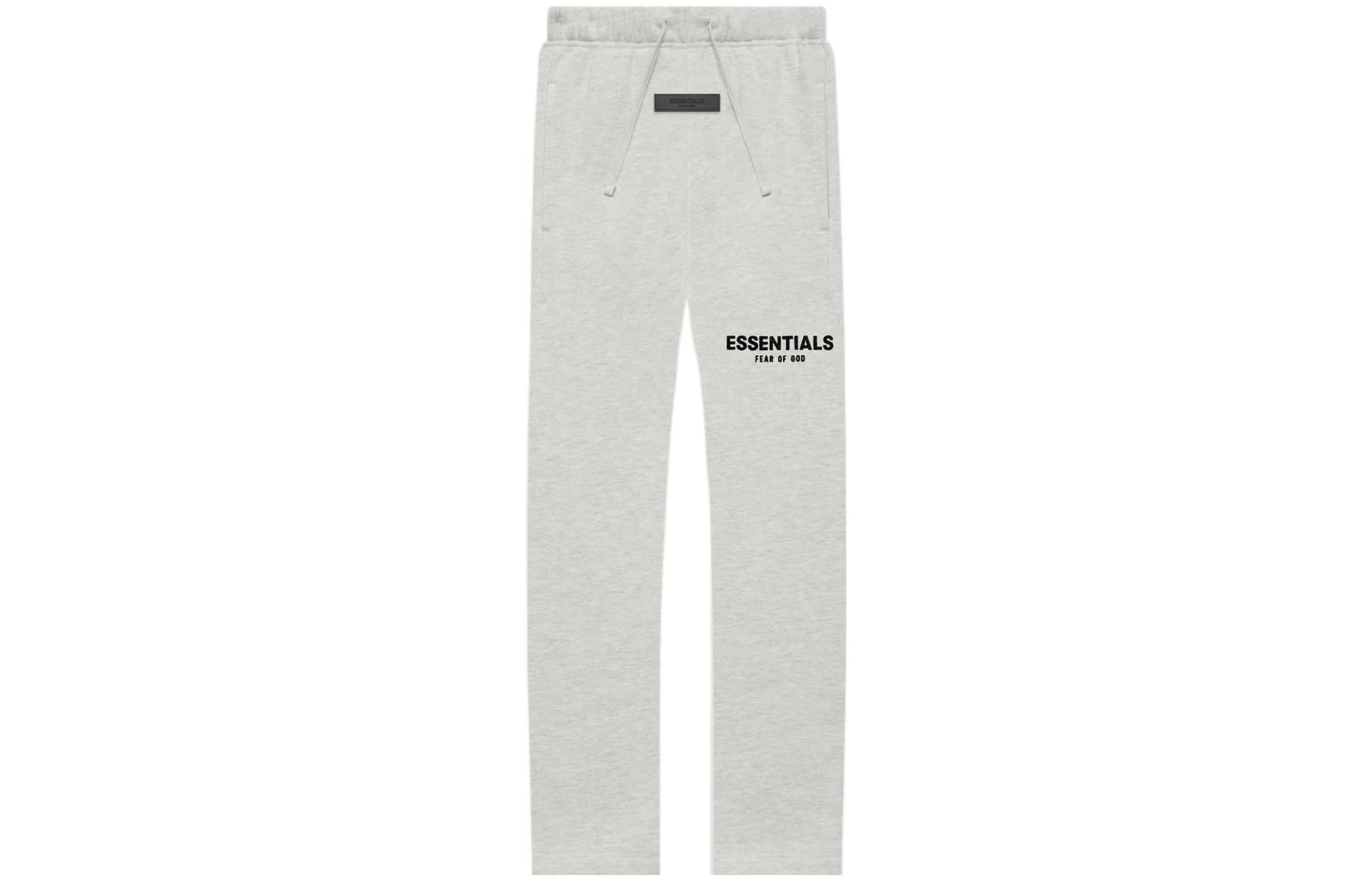 Fear of God Essentials SS22 Relaxed Sweatpants Light Oatmeal Logo - изображение 1