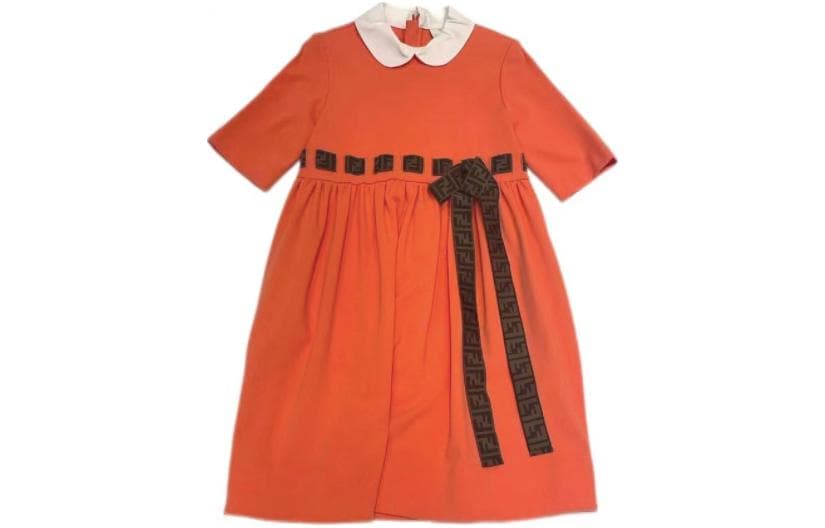 FENDI Апельсин Kids Платья - изображение 1