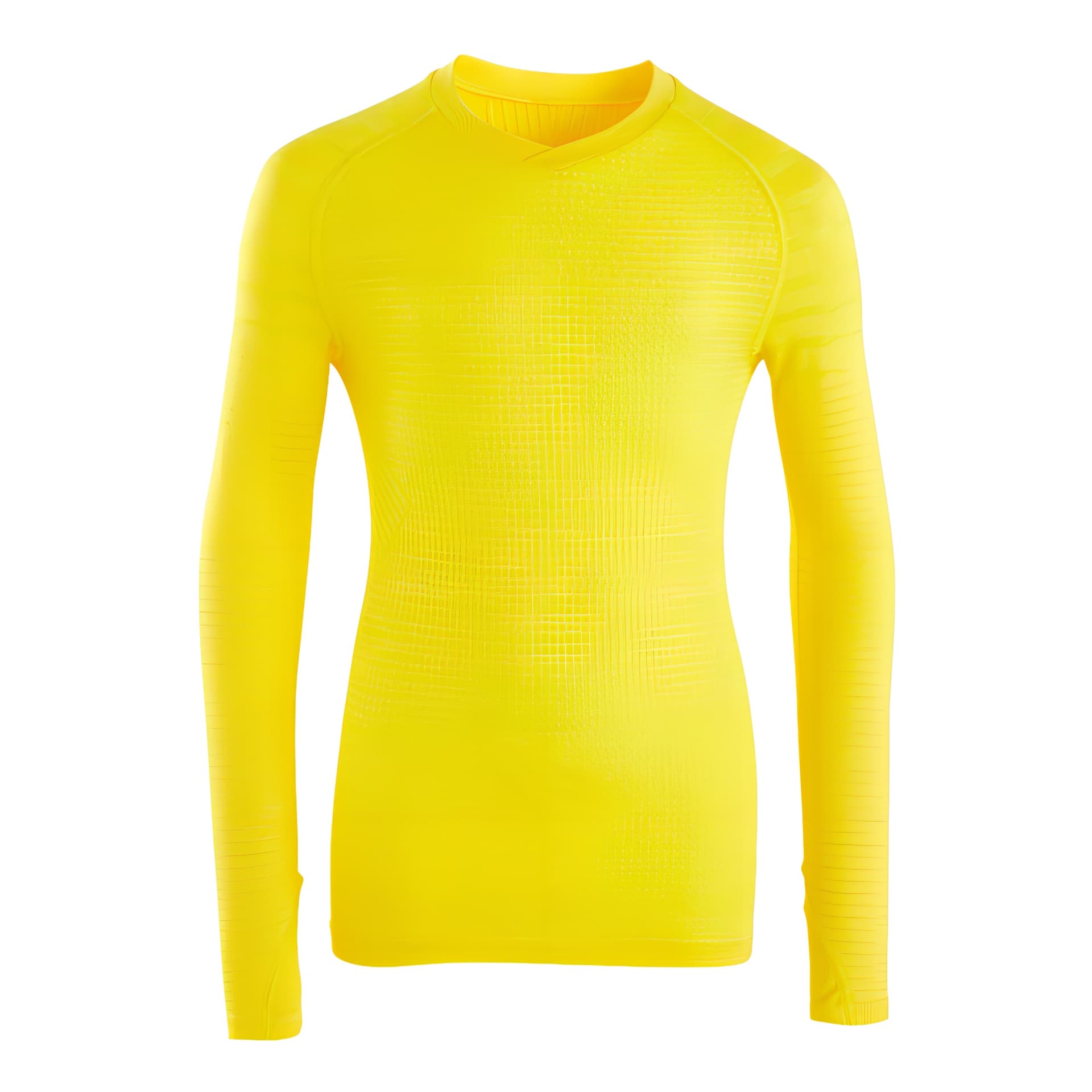 Футболка DECATHLON T-рубашка Солнечный Желтый Светлый Кофейный Детская - изображение 1