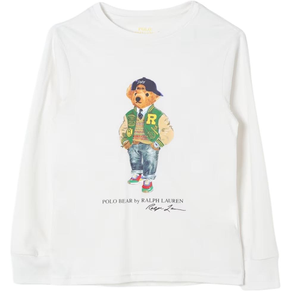 Футболка Polo Ralph Lauren T-рубашка белая детская - изображение 1