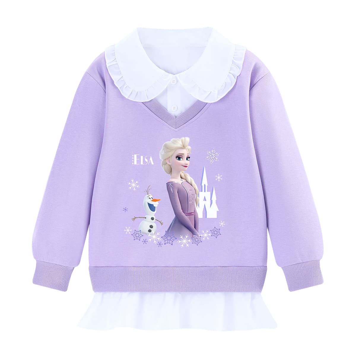 Disney Толстовка фиолетового цвета для детей 3-7 лет - изображение 1