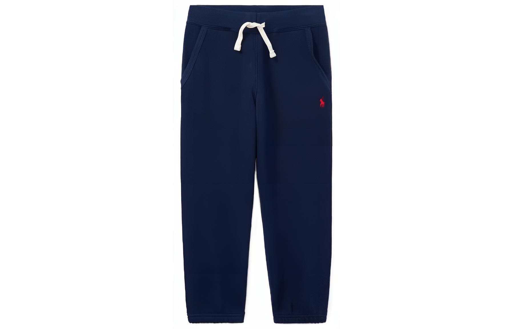 Детские вязаные тренировочные штаны Polo Ralph Lauren цвет морской синий - изображение 1