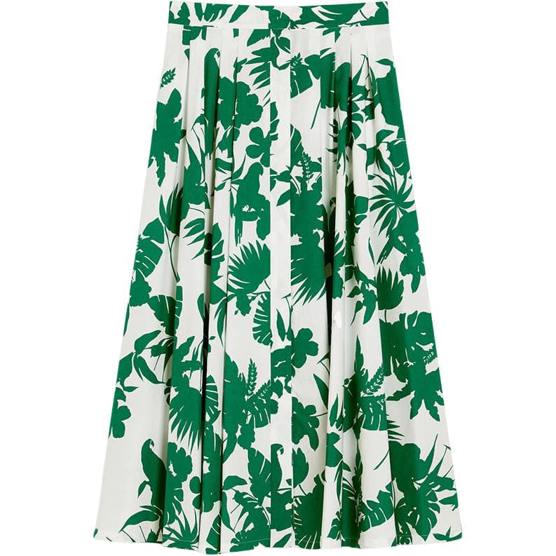Юбка MaxMara Повседневный Длинный Юбка Женские Зелёный - изображение 1