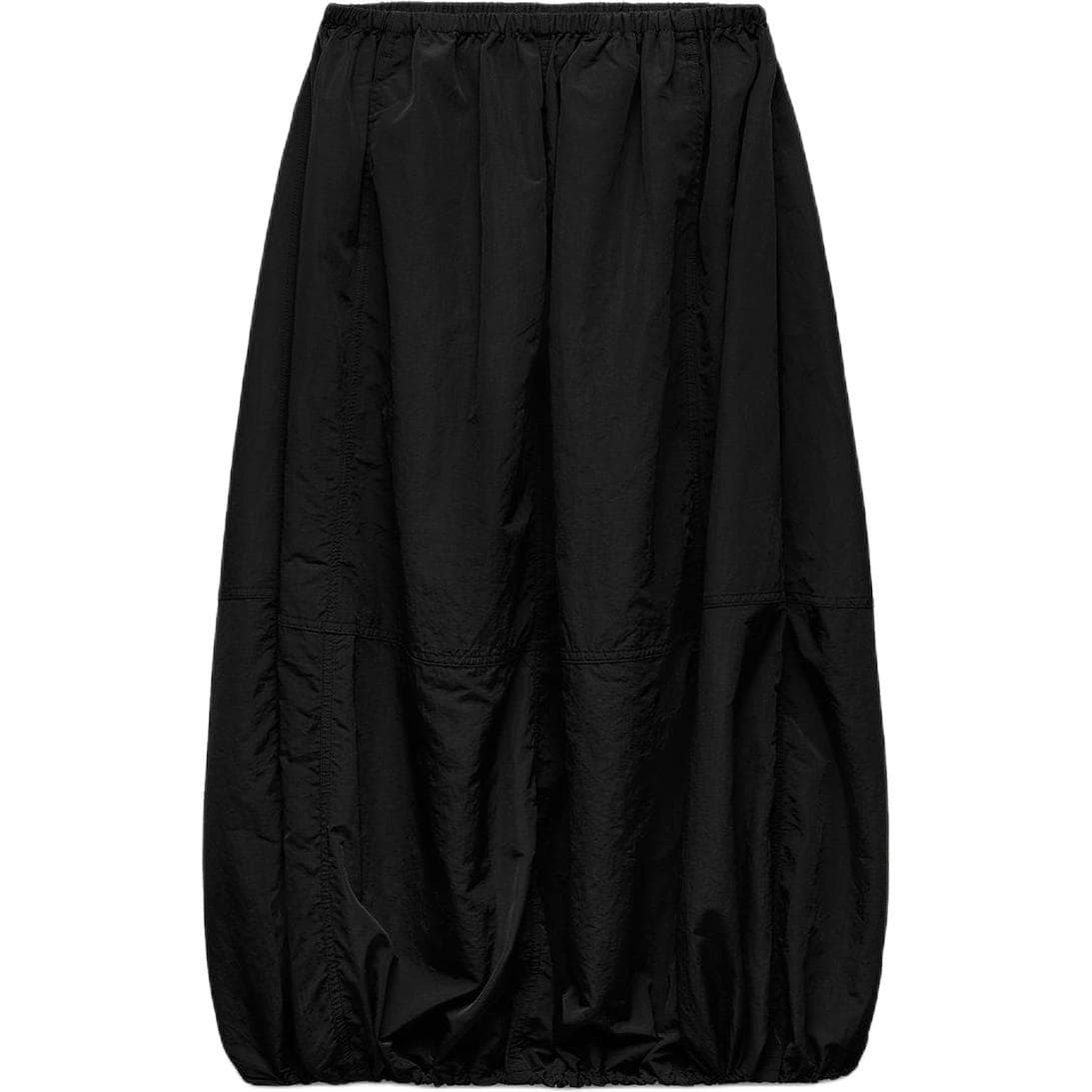 Юбка zara Повседневный Длинный Юбка Женские Черный - изображение 1