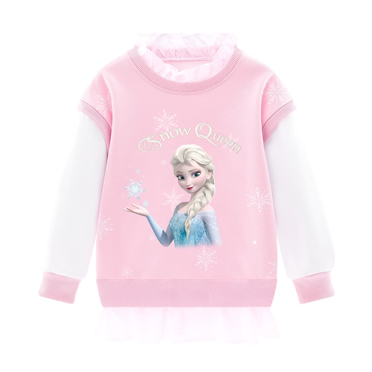 Disney Толстовка розового цвета для детей 3-7 лет - изображение 1