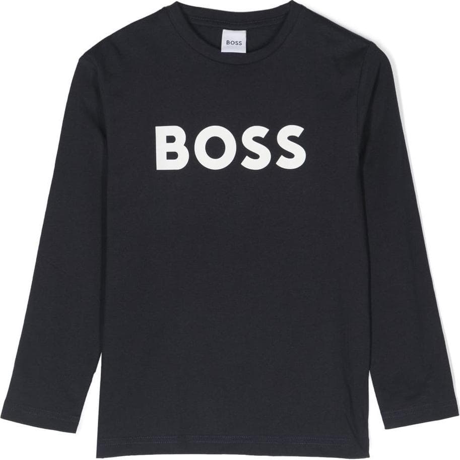 Футболка Hugo Boss T-рубашка Морской синий Детская - изображение 1