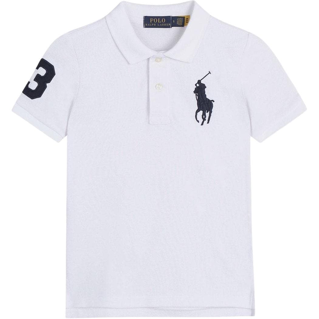 Футболка Polo Ralph Lauren T-рубашка белая детская - изображение 1