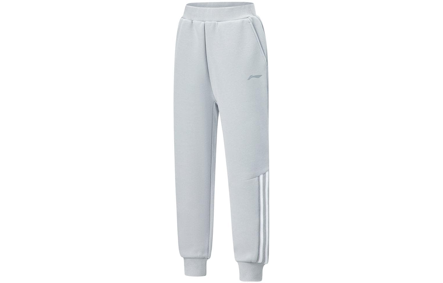 Li NING Young Спортивные трикотажные брюки Кирпично-серый Детский - изображение 1