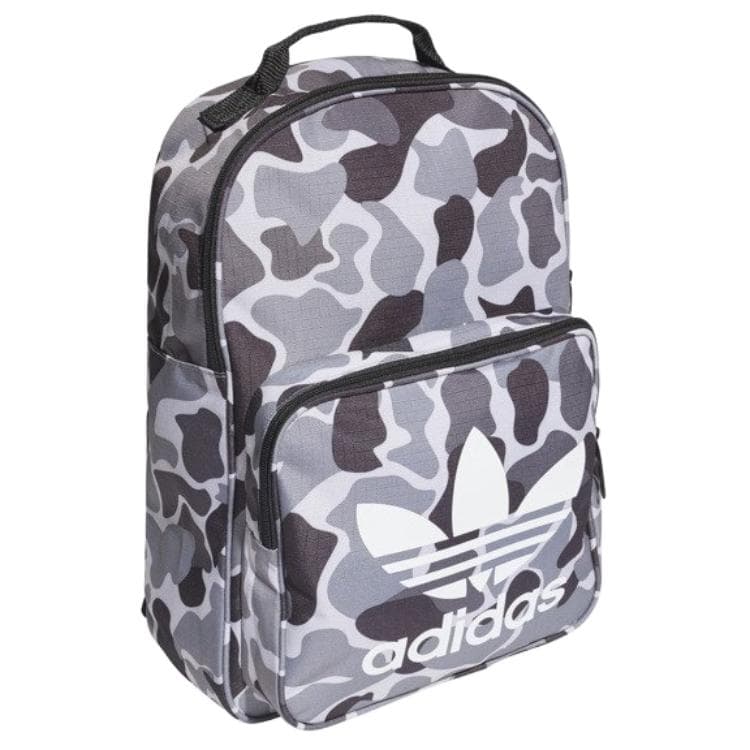 Рюкзак Adidas Originals Pattern Backpack Unisex Gray Black Adidas Originals Узор Рюкзак Унисекс Серый Черный - изображение 2