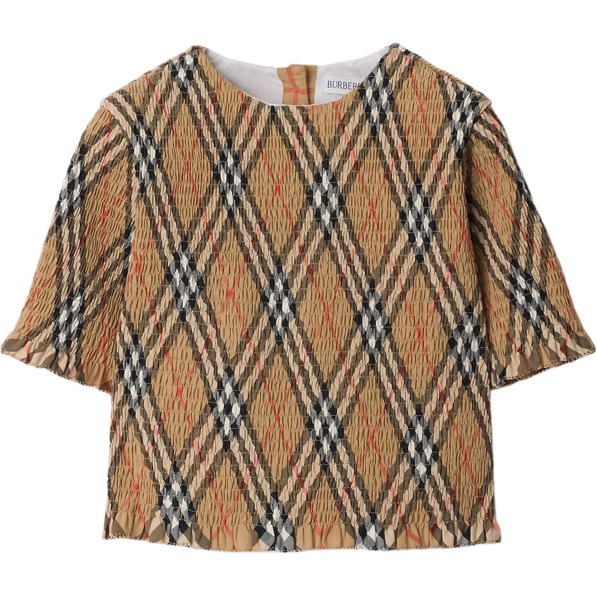 Футболка Burberry Коричневые Детские Рубашки T - изображение 1