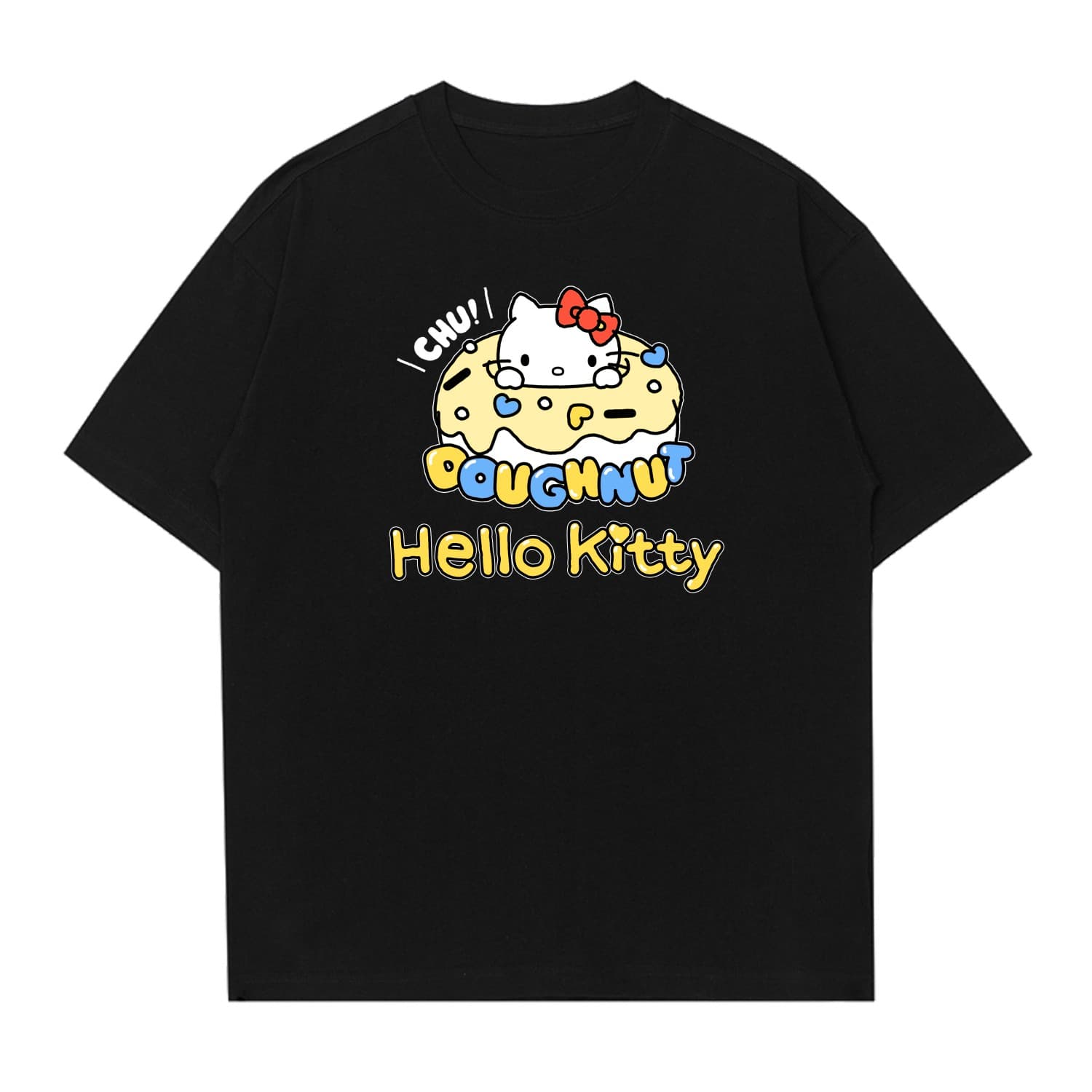 Футболка Sanrio x Hello Kitty T-рубашка унисекс - изображение 1