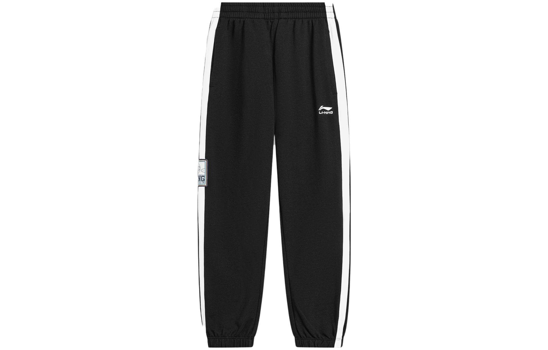 Li NING Young Спортивные трикотажные брюки Sports Trendy Collection Черный Детский - изображение 1
