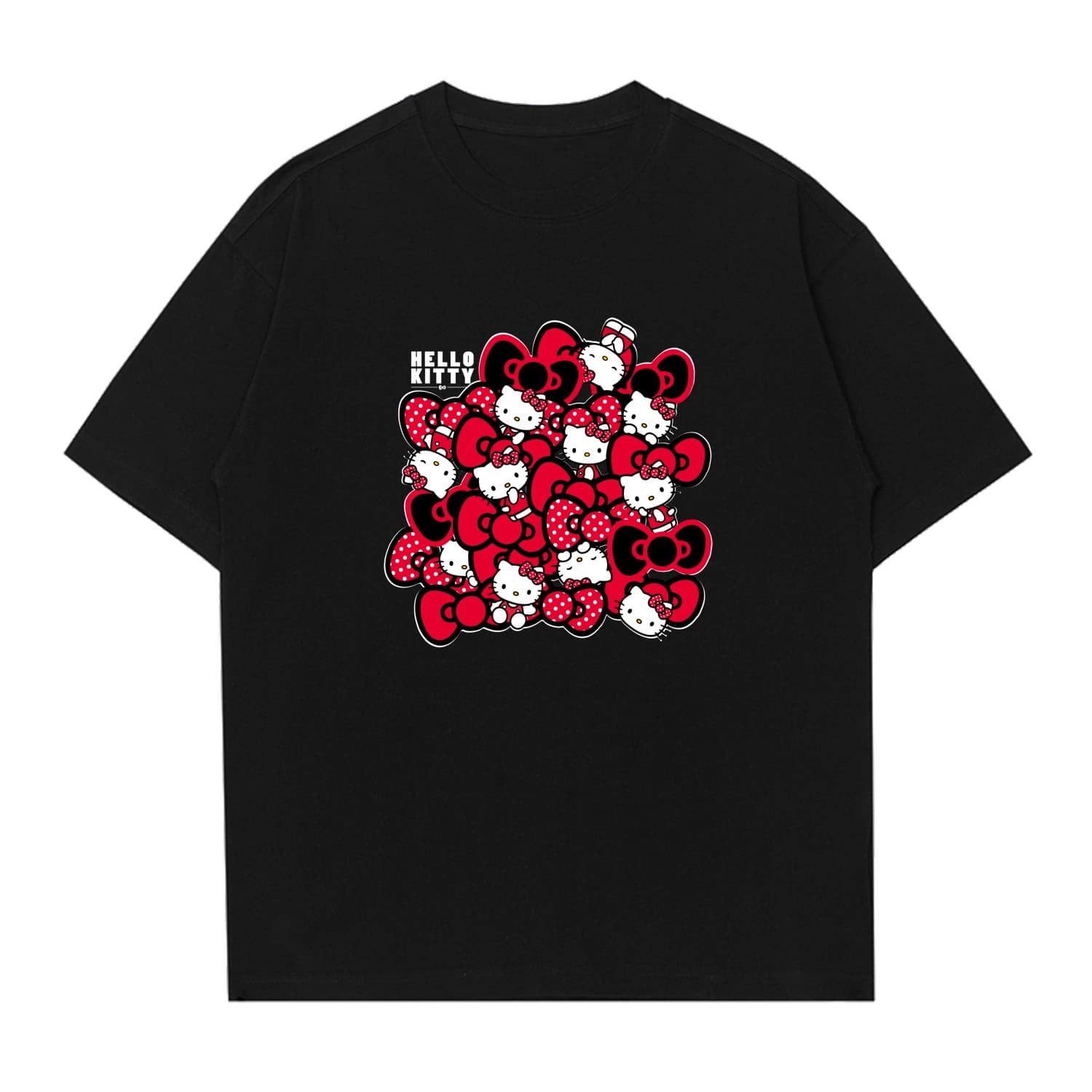 Футболка Sanrio x Hello Kitty T-рубашка унисекс - изображение 1