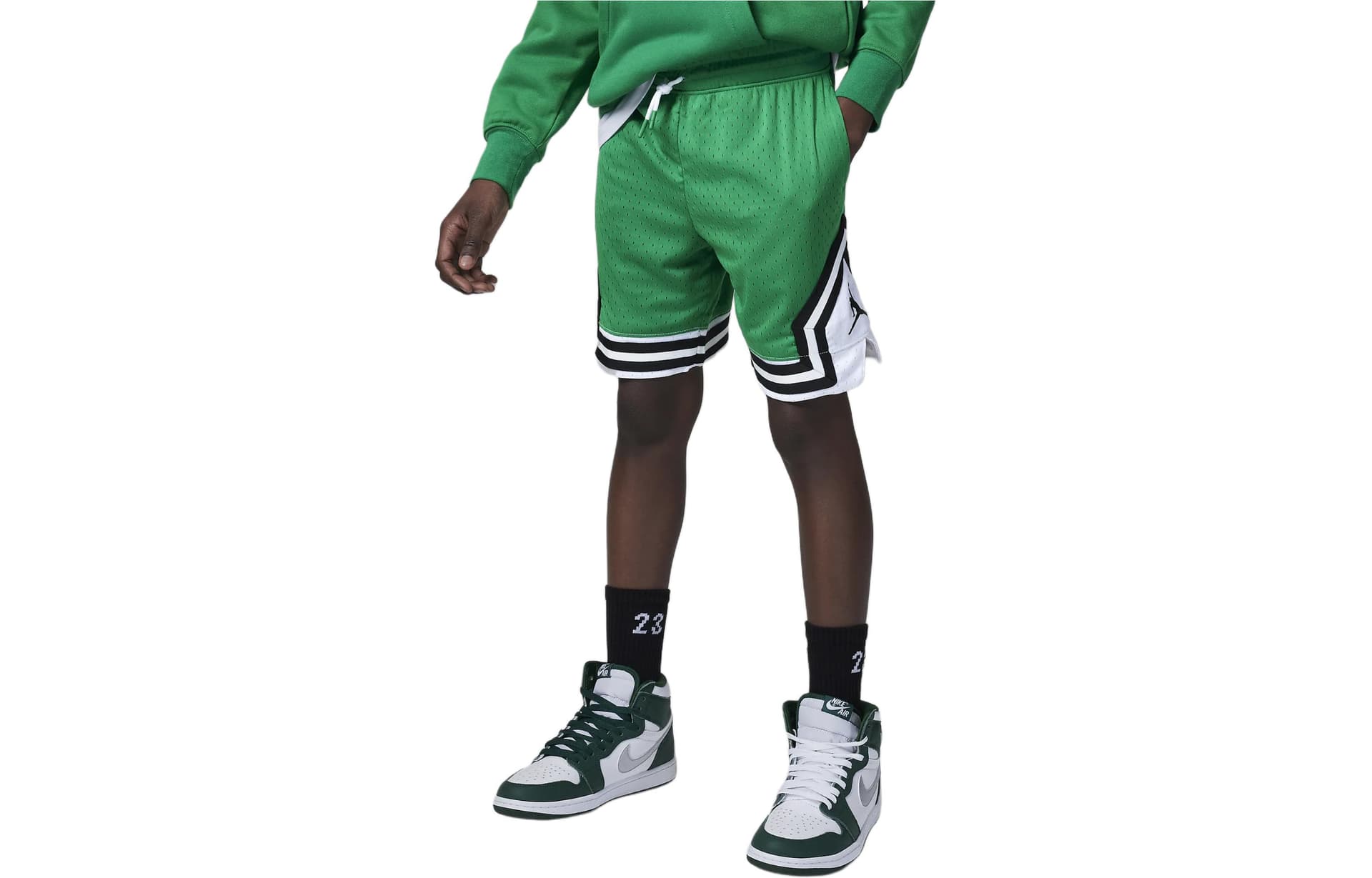 Джордан Dri-Fit Kids Шорты Детские Happy Green - изображение 1