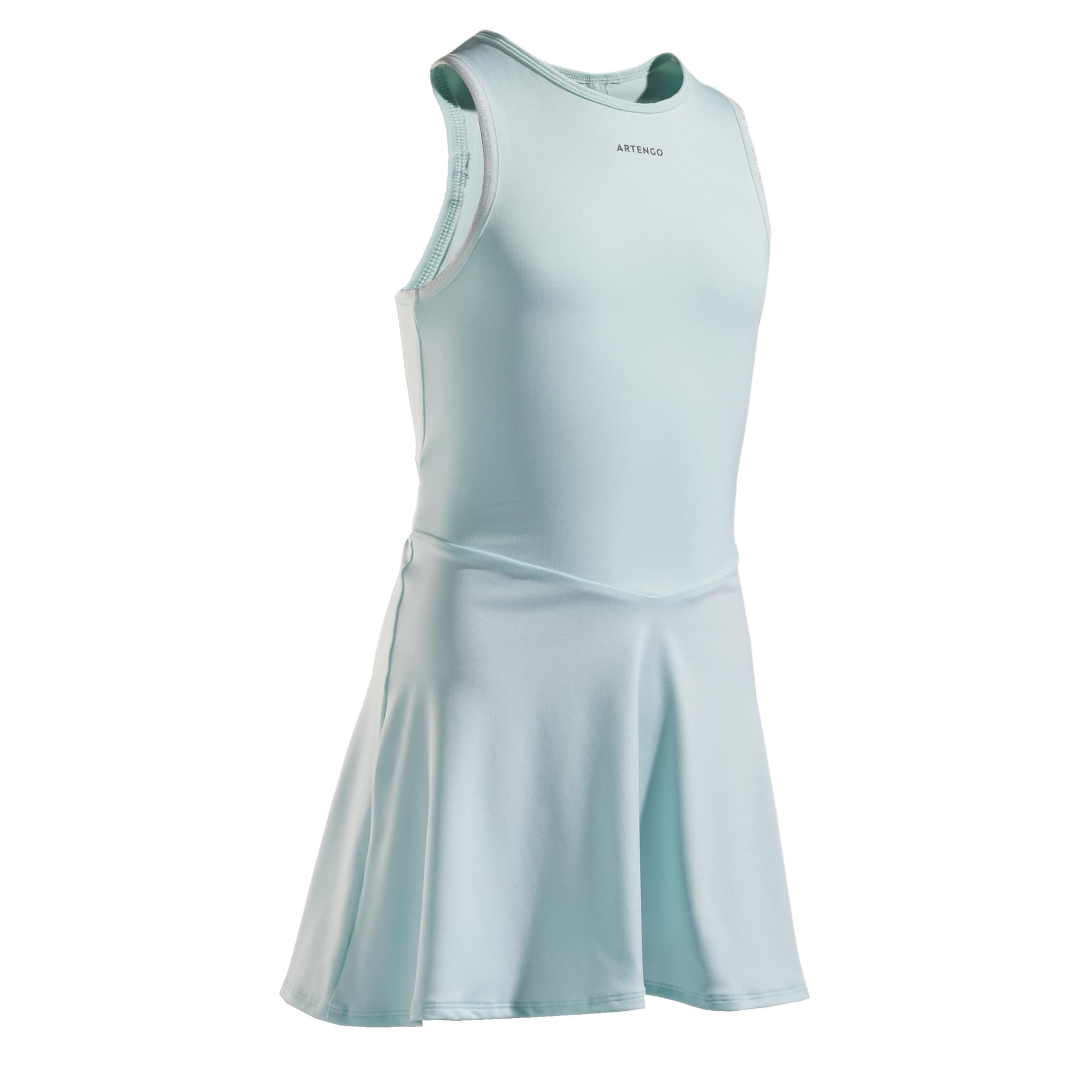 DECATHLON Платье ARTENGO Зеленое Детское для возраста 3-7 лет - изображение 1