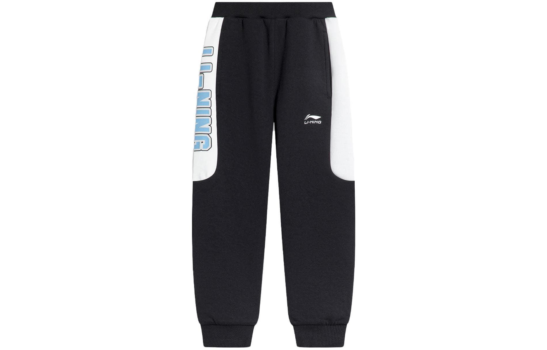 Li NING Young Спортивные трикотажные брюки Черный Детский - изображение 1