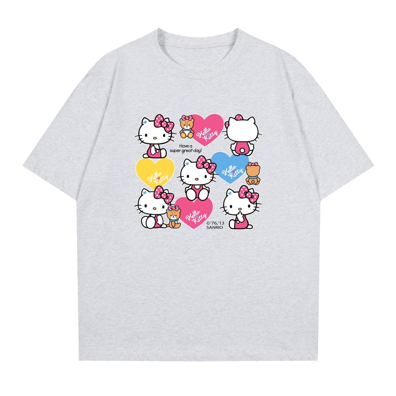 Футболка Sanrio x Hello Kitty Рубашка унисекс Hello Kitty T - изображение 1