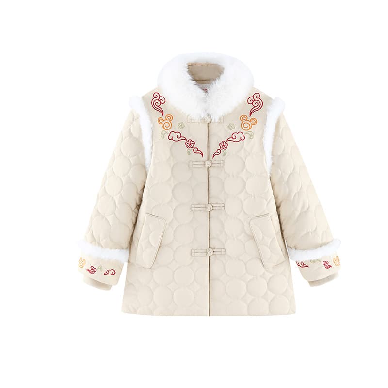 Disney PARKA Пальто Бежевый Абрикосовый Детский - изображение 1