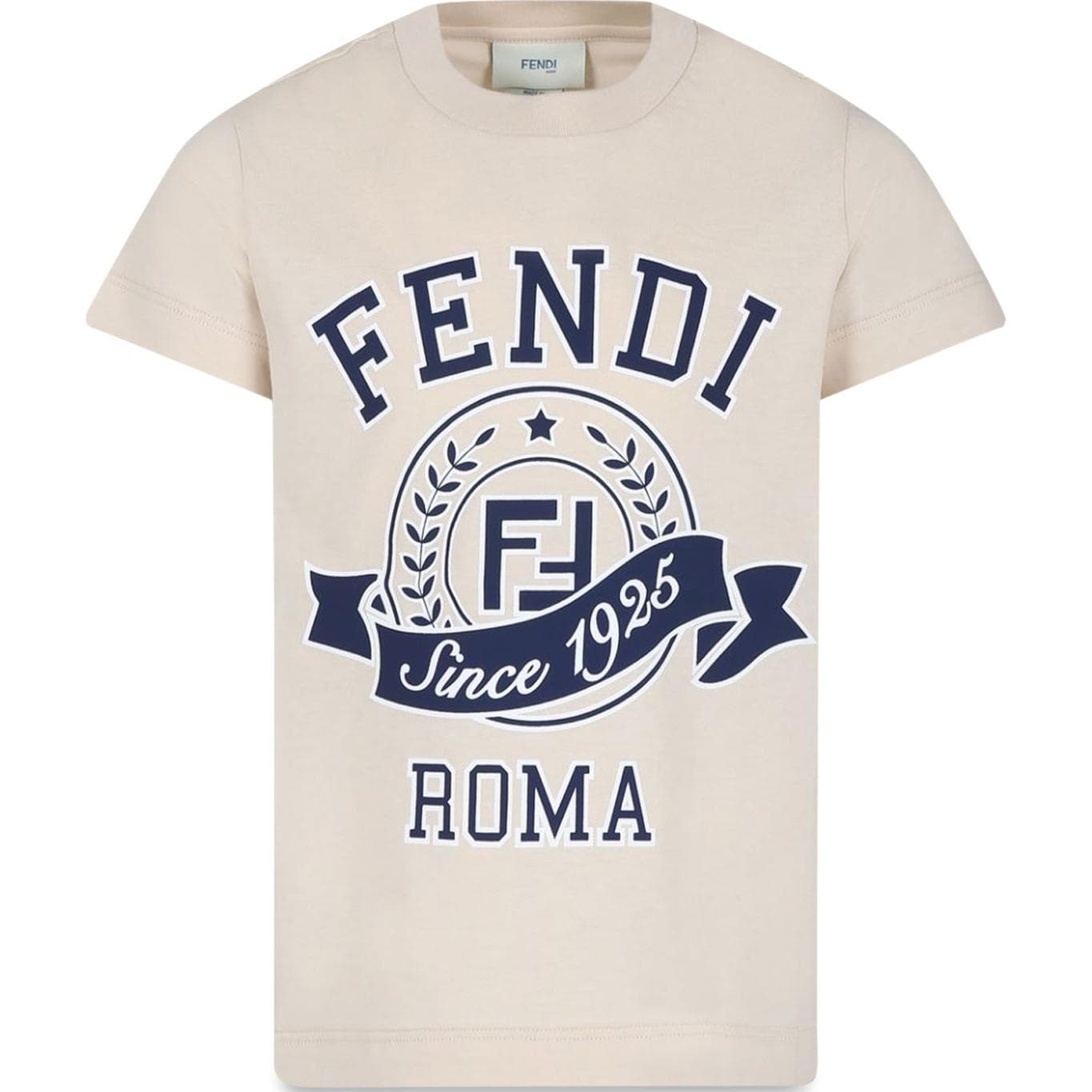 Футболка Fendi Экрю Kids Т-рубашки - изображение 1