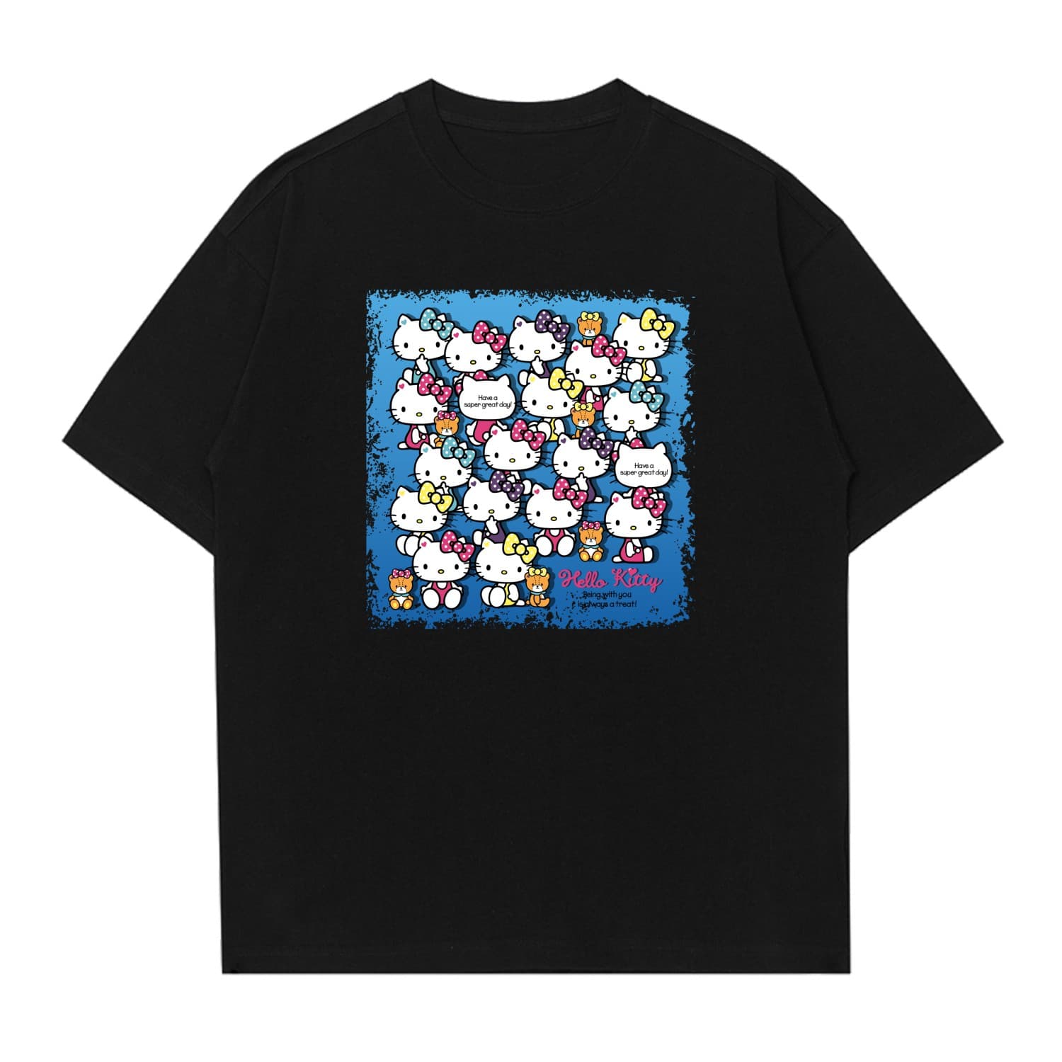 Футболка Sanrio x Hello Kitty Рубашка унисекс Hello Kitty T - изображение 1