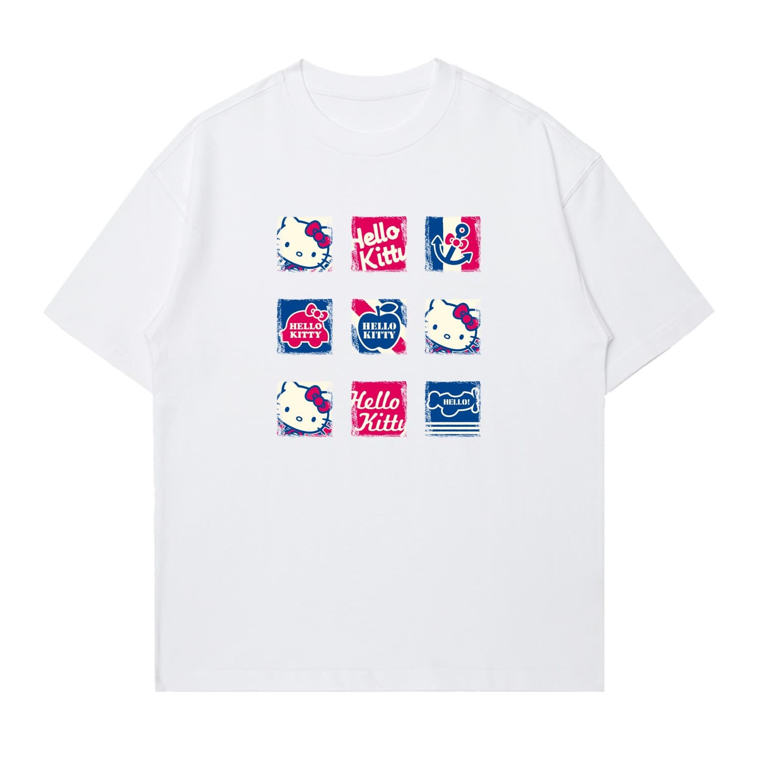 Футболка Sanrio x Hello Kitty Рубашка унисекс Hello Kitty T - изображение 1