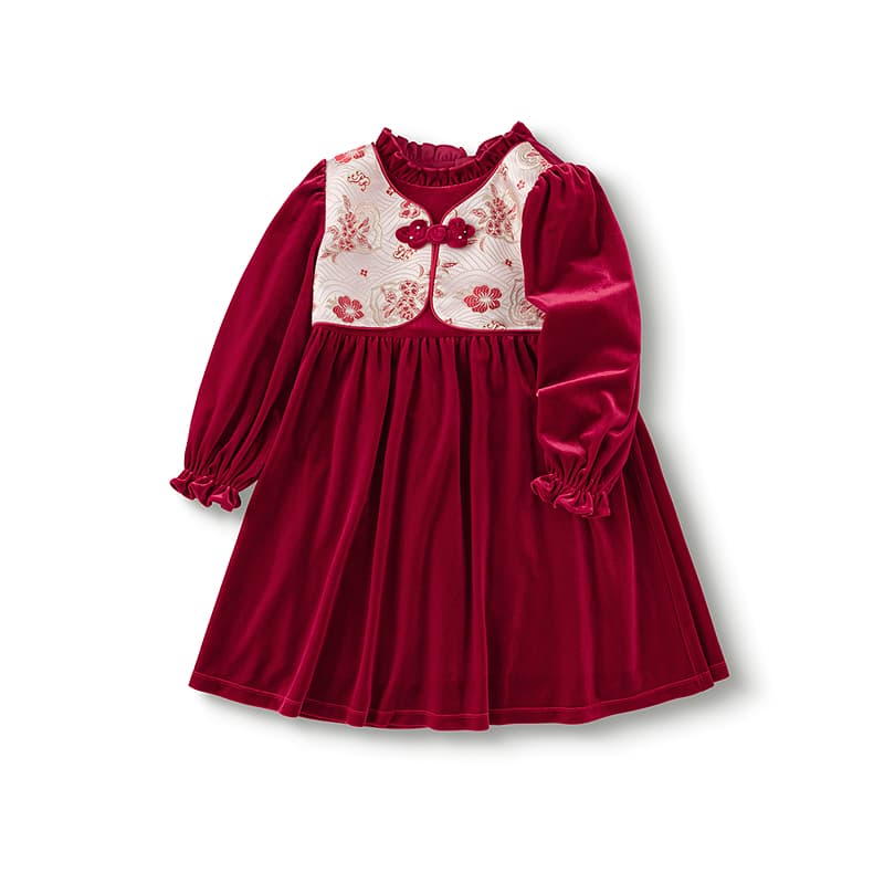 Balabala Красный тон 00366 Kids Платья - изображение 1