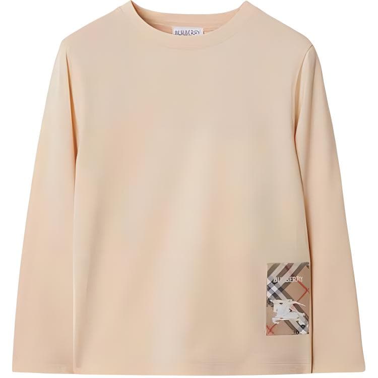 Футболка Burberry T-рубашка FW24 белая детская - изображение 1