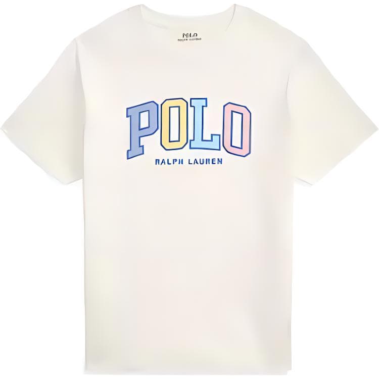 Футболка Polo Ralph Lauren T-рубашка белая детская - изображение 1