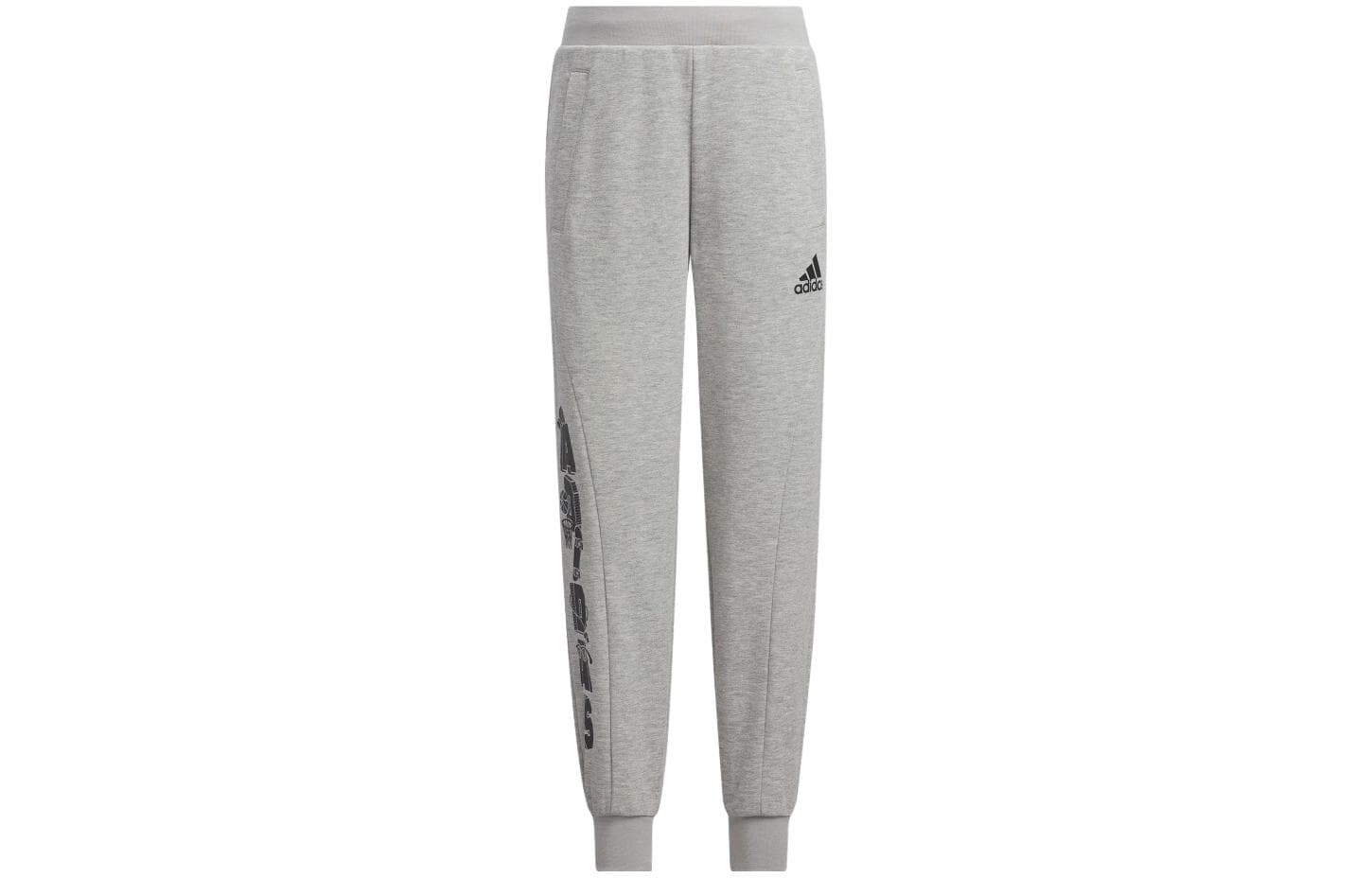Adidas Спортивные трикотажные брюки Серый Детский - изображение 1