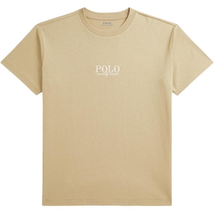 Футболка Polo Ralph Lauren T-рубашка SS25 хаки для детей - изображение 1