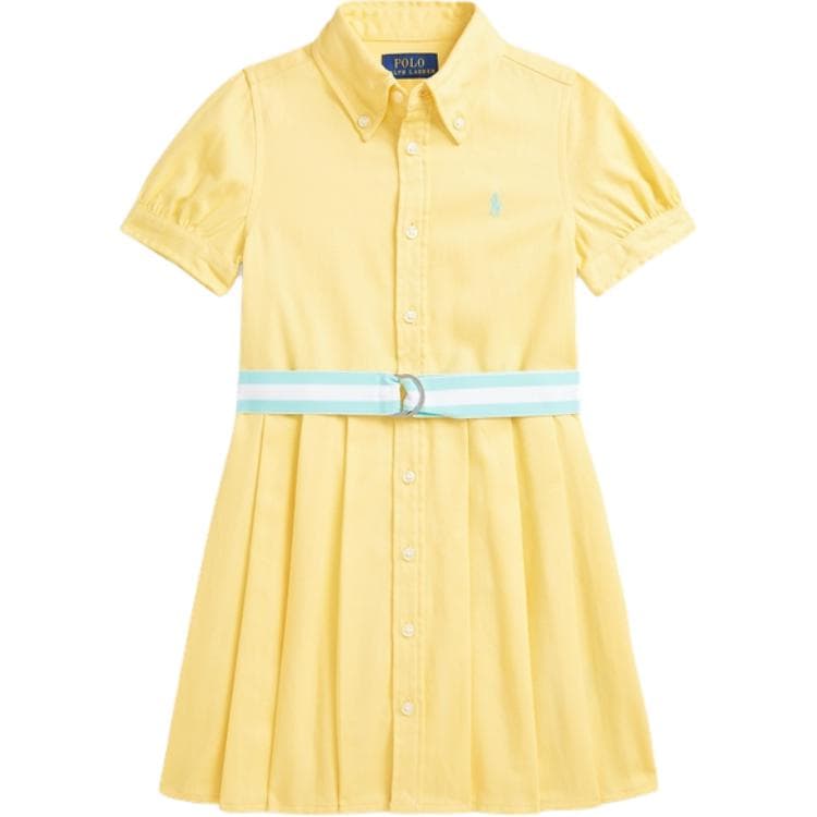 Платье Polo Ralph Lauren SS25 Кукурузный Желтый Детское - изображение 1