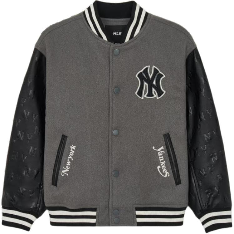 mlb Бейсбольная куртка Classic Monogram Серый Детский - изображение 1