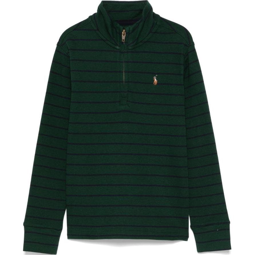 Футболка Polo Ralph Lauren T-рубашка темно-зеленая детская - изображение 1