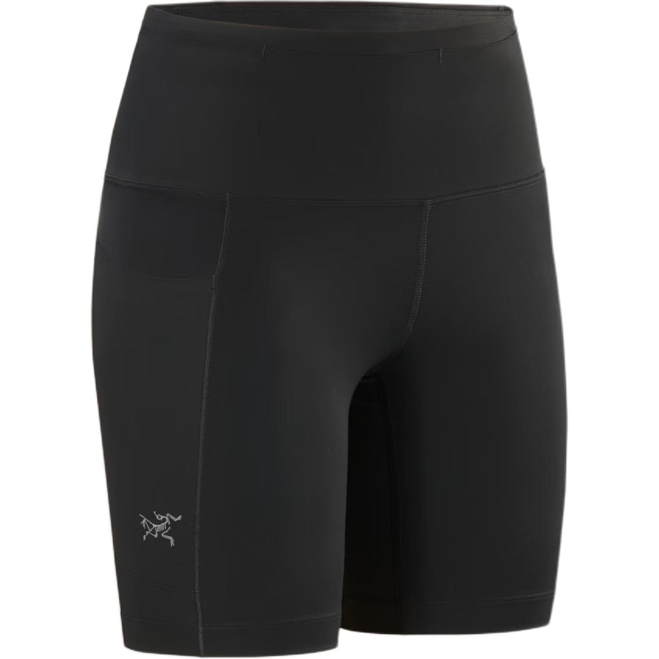 Arcteryx ESSENT Логотип Высокая талия Гигроскопичный Дышащий Модный Спортивные шорты Женский - изображение 5