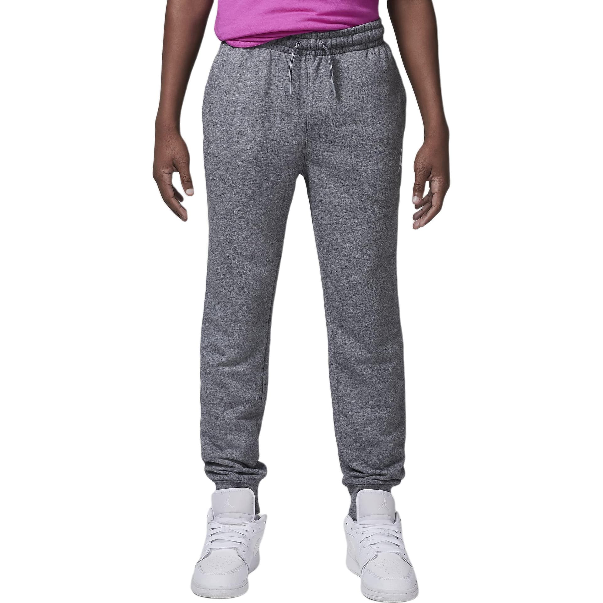 Джордан Спортивные трикотажные брюки Essentials Heather Угольный Подростки - изображение 1