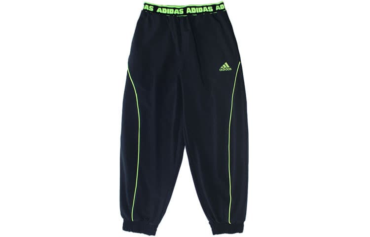 Adidas Спортивные трикотажные брюки Черный Детский - изображение 1