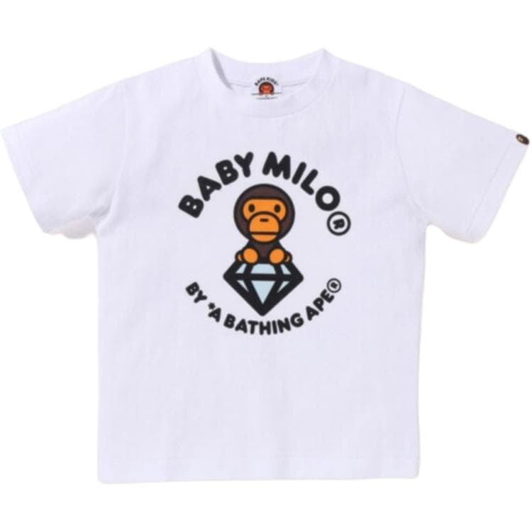 Футболка A BATHING APE T-рубашка белая детская - изображение 1