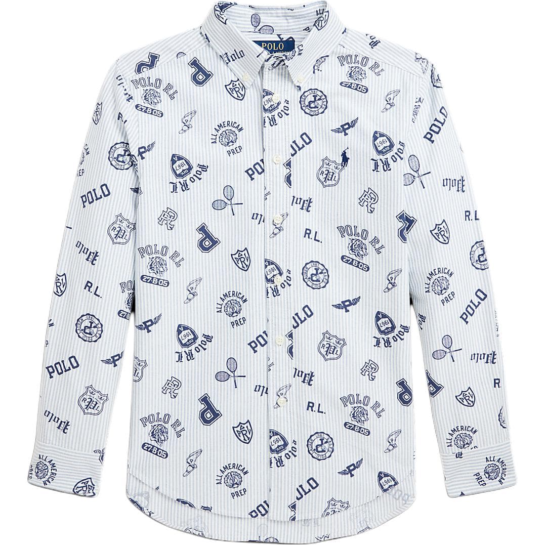 Polo Ralph Lauren Рубашка Белый Детский - изображение 1