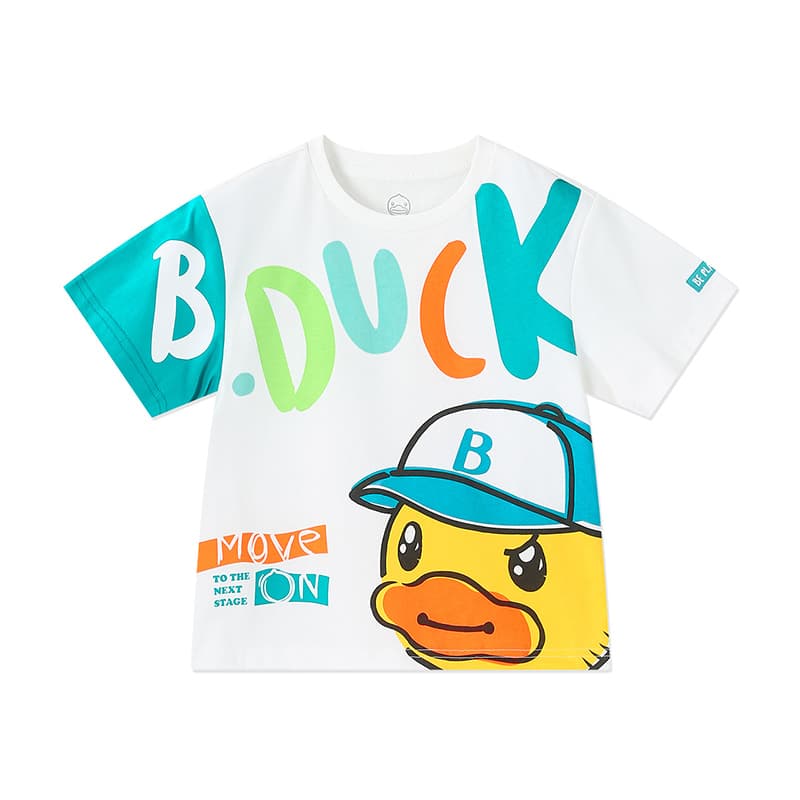 Футболка B.Duck Summer Sports Collection T-рубашка Белая Детская для детей 3-7 лет - изображение 1