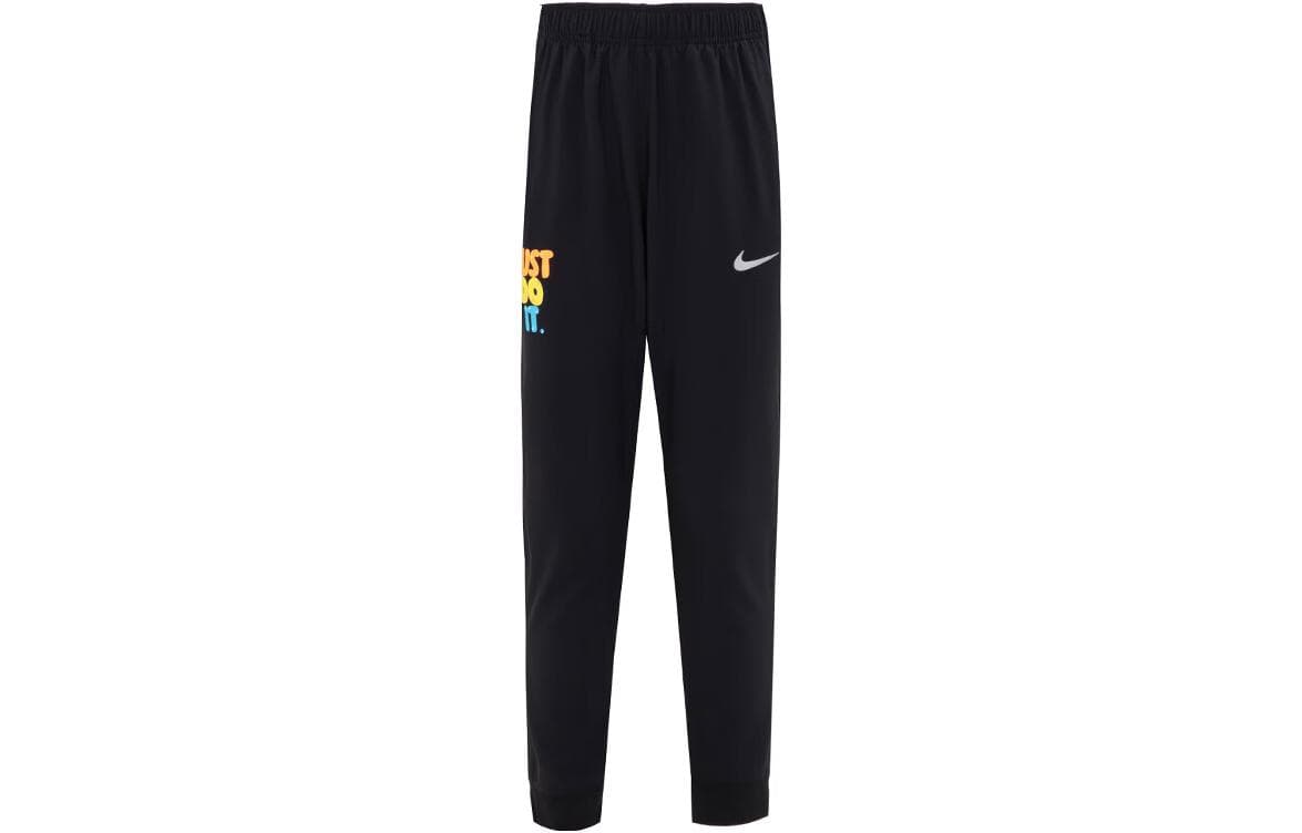 Nike Спортивные трикотажные брюки Черный Детский - изображение 1
