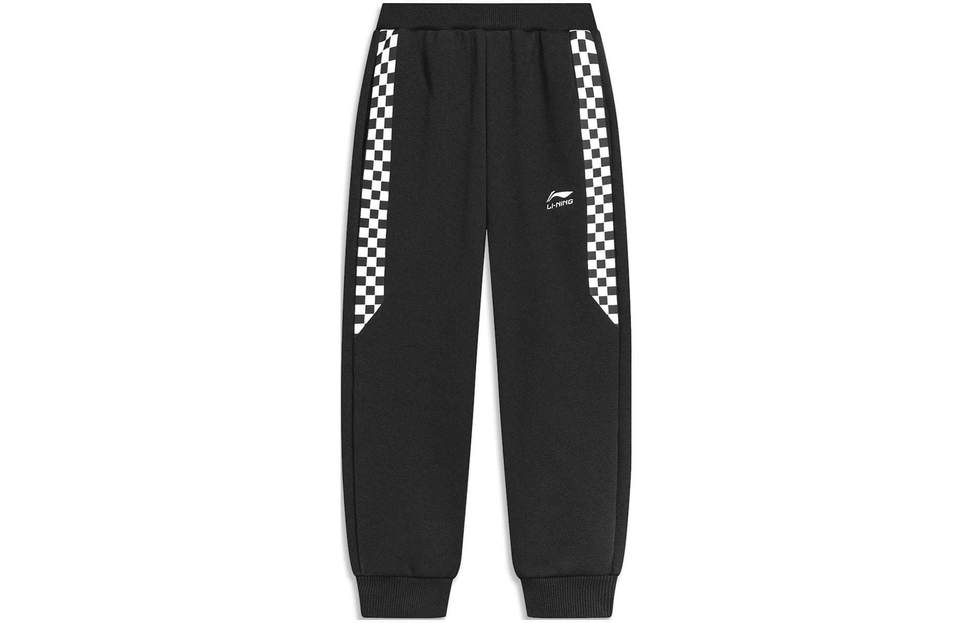 Li NING Young Спортивные трикотажные брюки Sports Life Collection Черный Детский - изображение 1
