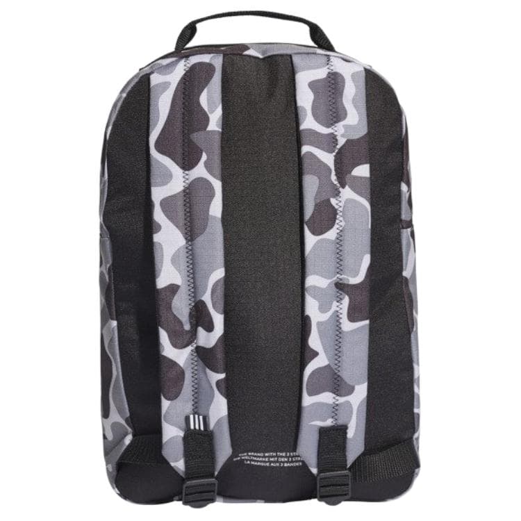 Рюкзак Adidas Originals Pattern Backpack Unisex Gray Black Adidas Originals Узор Рюкзак Унисекс Серый Черный - изображение 3