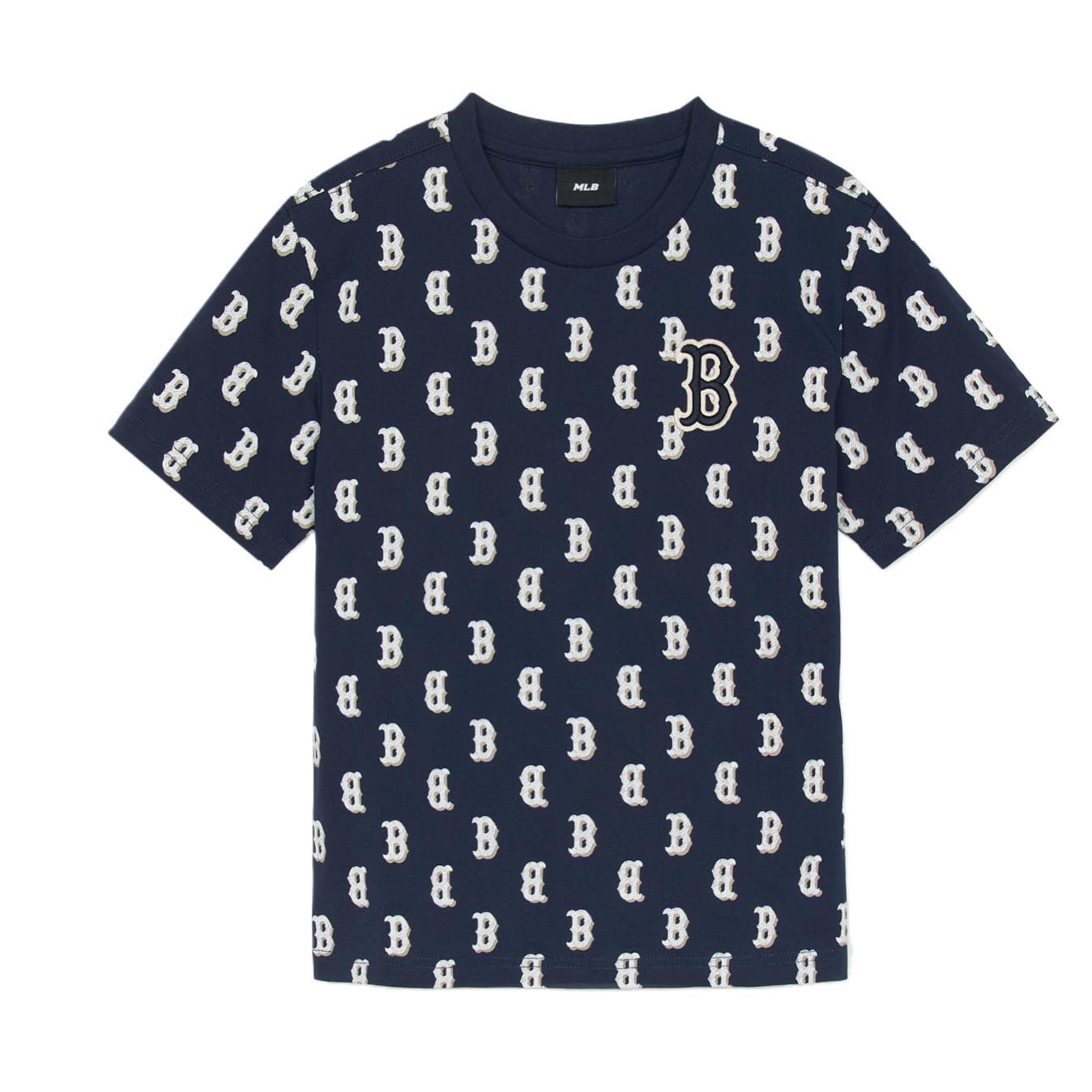 Футболка mlb Classic Monogram Футболка SS25 Темно-синий Детский - изображение 1