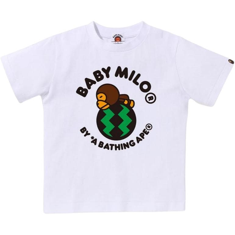 Футболка A BATHING APE T-рубашка белая детская - изображение 1