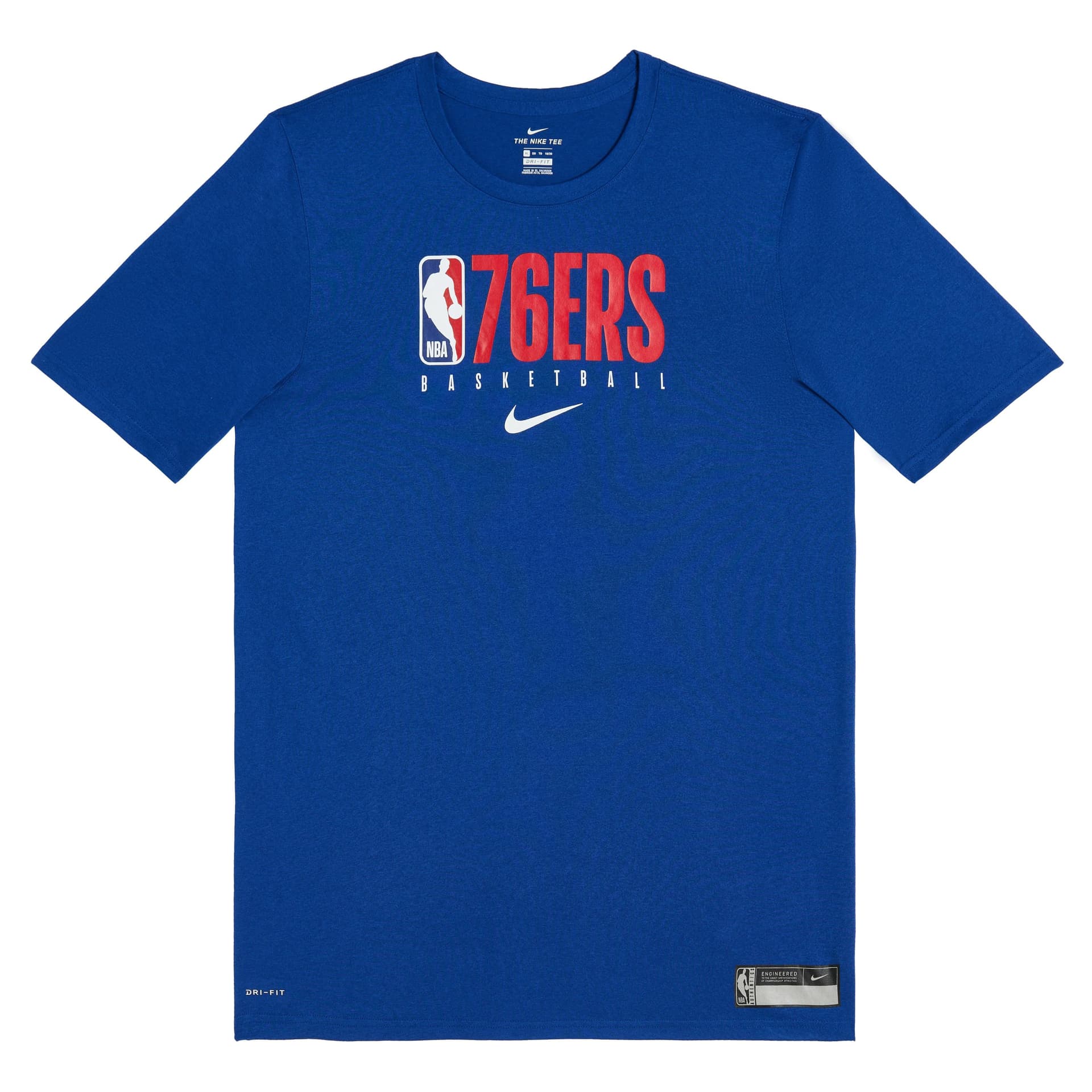 Футболка Nike NBA Philadelphia 76ers Dri-FIT Tee Navy Youth - изображение 1