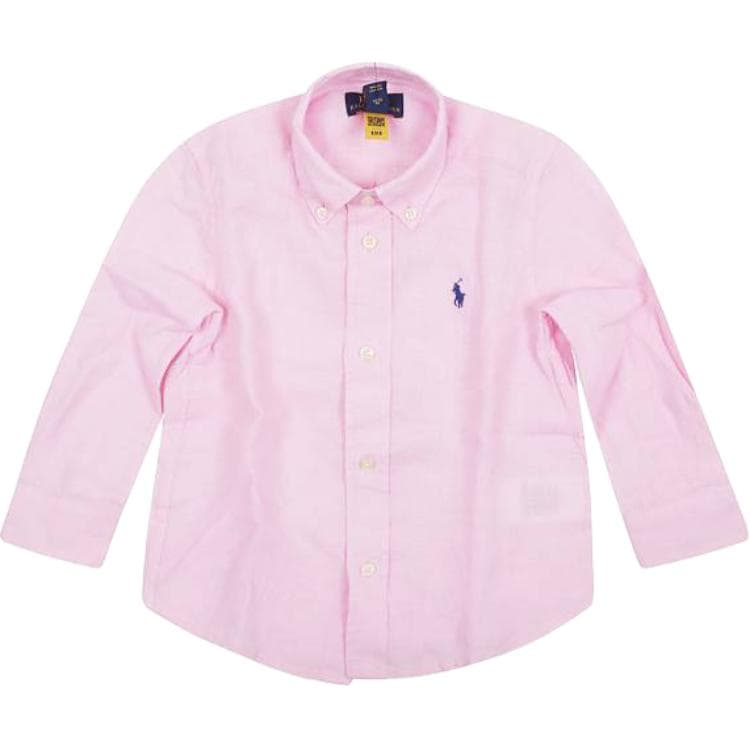 Рубашка Polo Ralph Lauren Розовая Детская - изображение 1