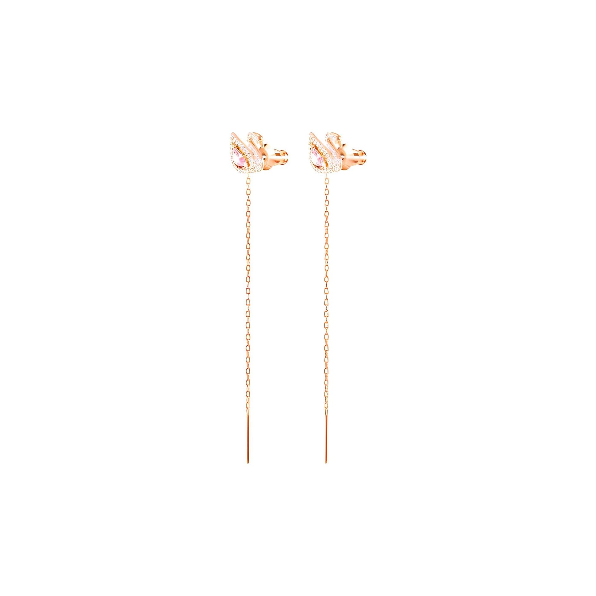Swarovski Dazzling Swan Earrings - изображение 2