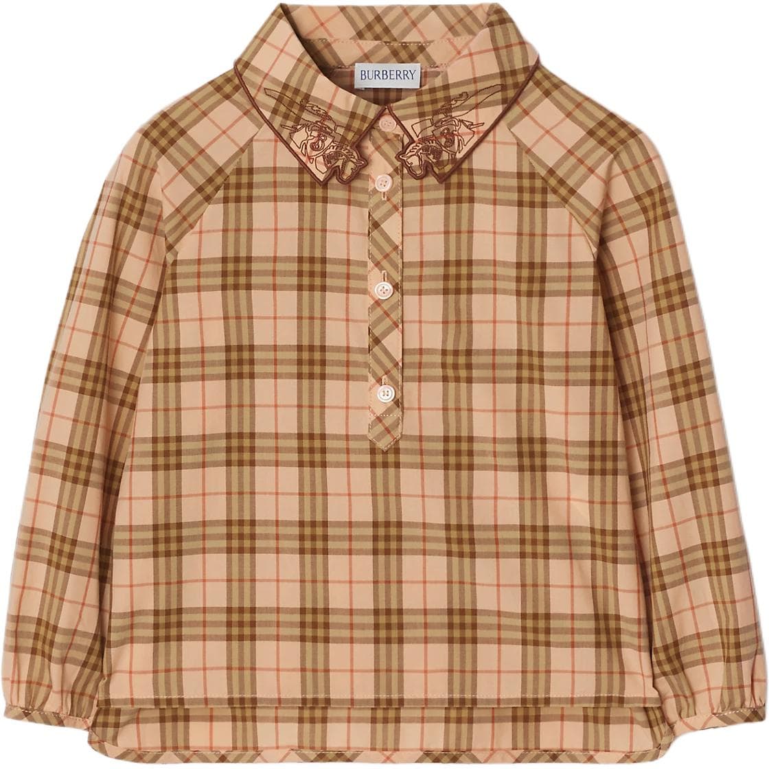 Burberry Хаки Kids Повседневный Рубашки - изображение 1